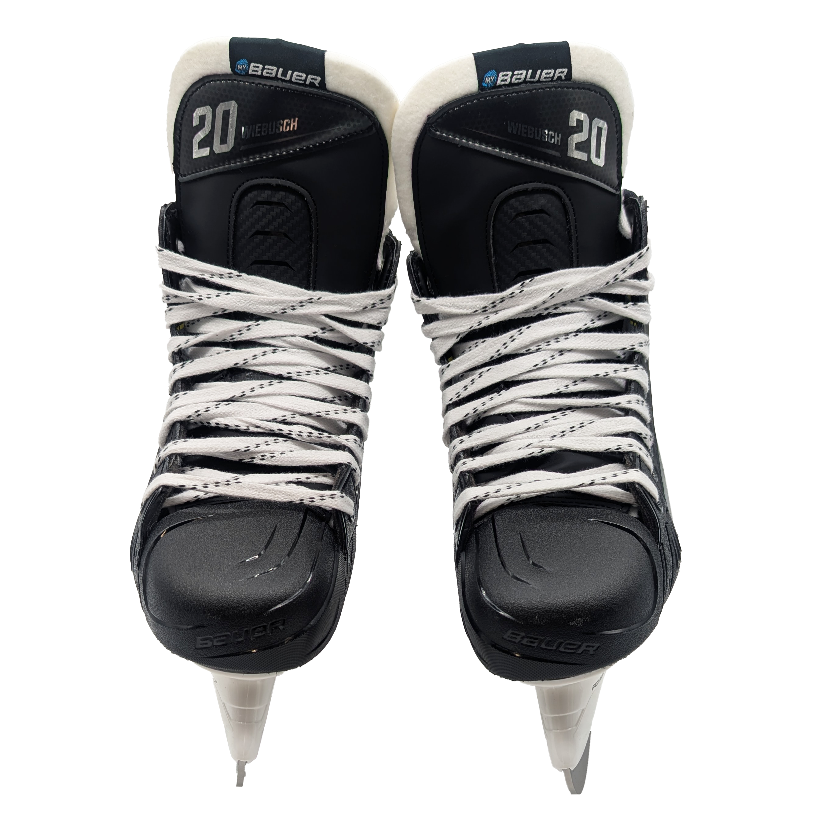 Bauer Vapor Hyperlite 2 – Patins de hockey NCAA Pro Stock – Taille R8E L7.75E